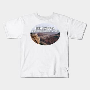 Bright Angel Point Grand Canyon National Park Kids T-Shirt
